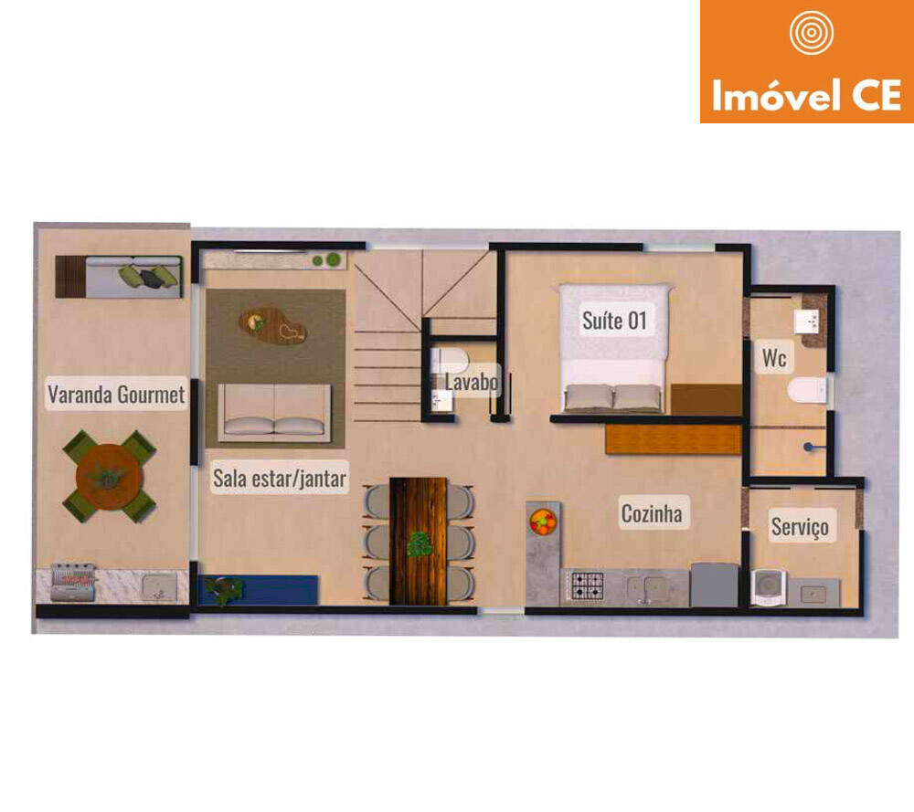 Casa à venda com 3 quartos, 115m² - Foto 10