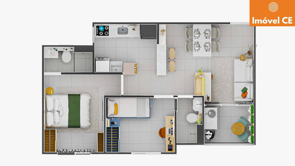 Apartamento à venda com 2 quartos, 50m² - Foto 23