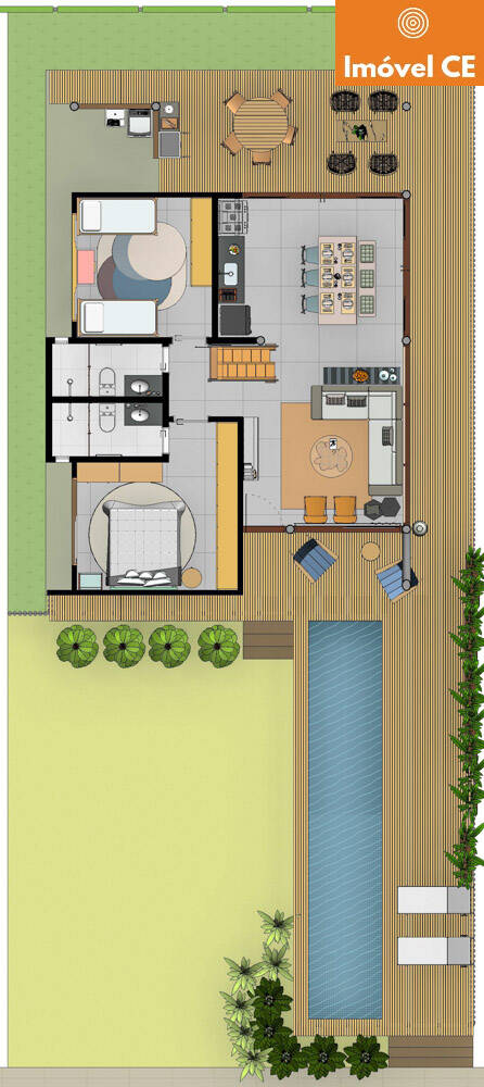 Casa à venda com 3 quartos, 126m² - Foto 3